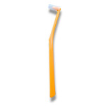 Healthy Smile Tuft Medium 6 mm Mono-Tuft Toothbrush, Orange